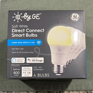 GE Soft White Smart Bulbs